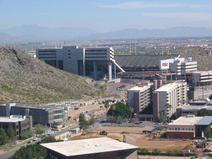 ASU as seen from the top of Centerpoint