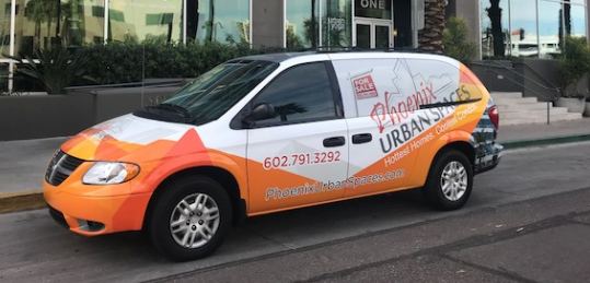 phoenix urban spaces tour van