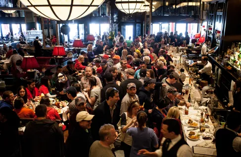 Busy Restaurant
